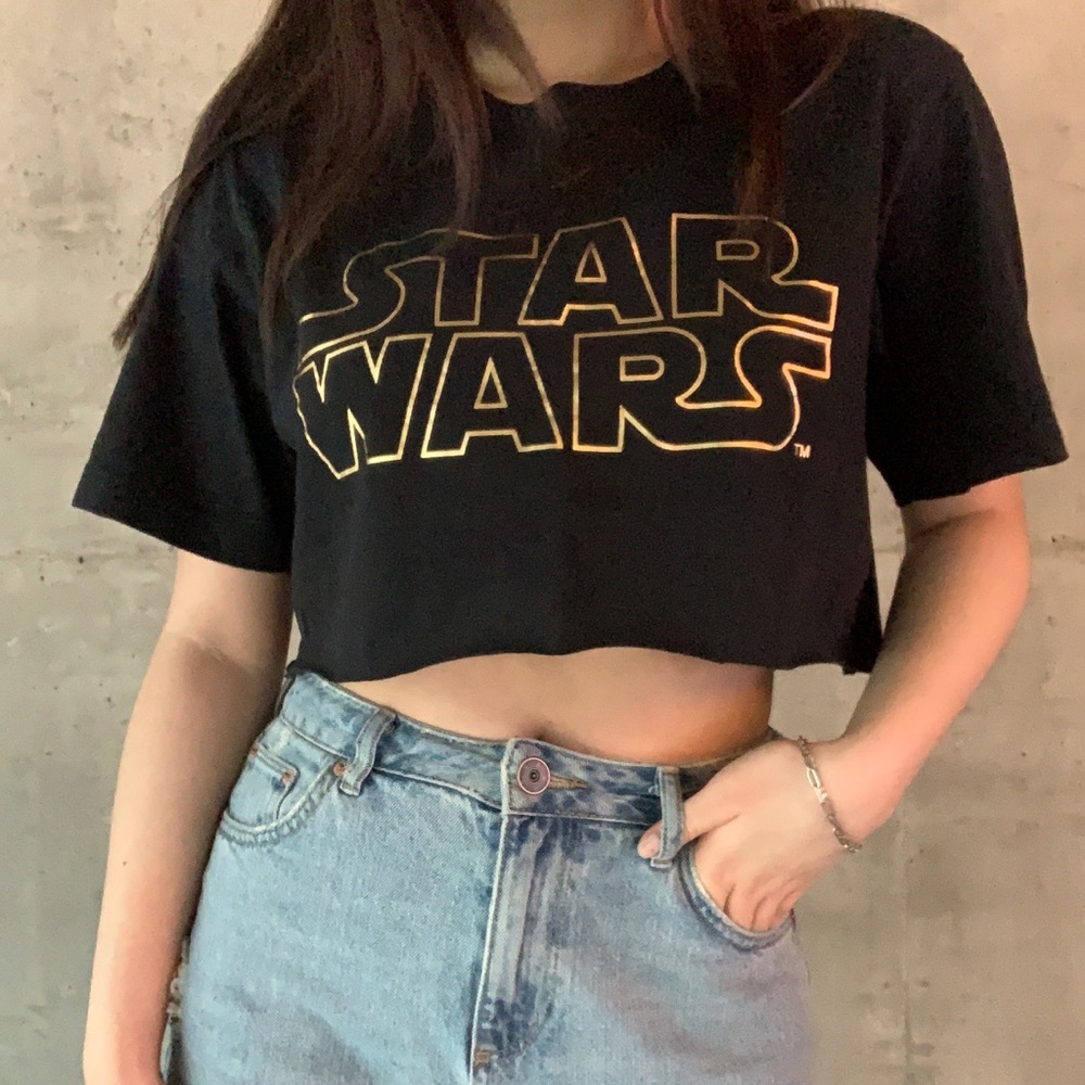 Star Wars crop top
